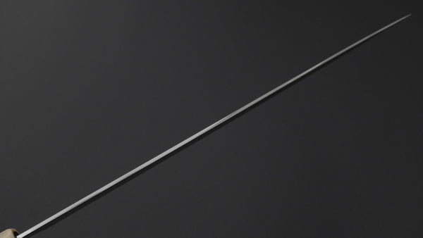 Hitohira Togashi White #2 Mizu Honyaki Fugubiki 300mm Ebony Handle (Old Stock)
