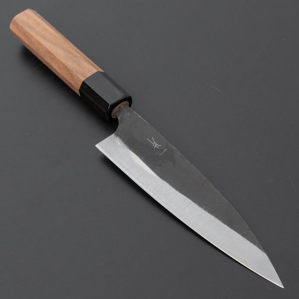 Hitohira Hizen Kurouchi Blue #1 Ajikiri 145mm Walnut Handle