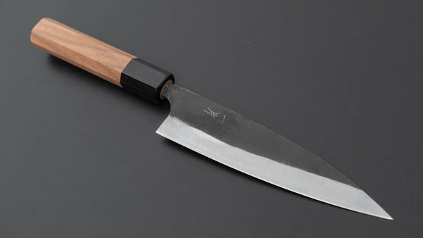 Hitohira Hizen Kurouchi Blue #1 Ajikiri 145mm Walnut Handle