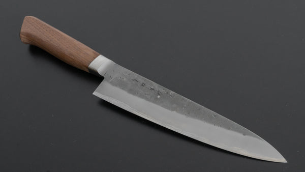 Hitohira TD Blue #2 Stainless Clad Nashiji Yo Gyuto 180mm Walnut Handle