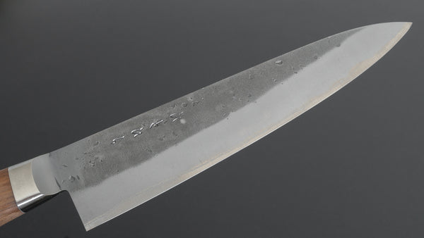 Hitohira TD Blue #2 Stainless Clad Nashiji Yo Gyuto 180mm Walnut Handle