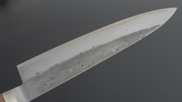 Hitohira TD Blue #2 Stainless Clad Nashiji Yo Gyuto 180mm Walnut Handle
