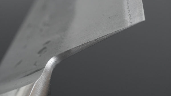 Hitohira TD Blue #2 Stainless Clad Nashiji Yo Gyuto 180mm Walnut Handle