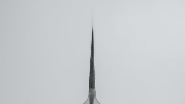 Hitohira TD Blue #2 Stainless Clad Nashiji Yo Gyuto 180mm Walnut Handle