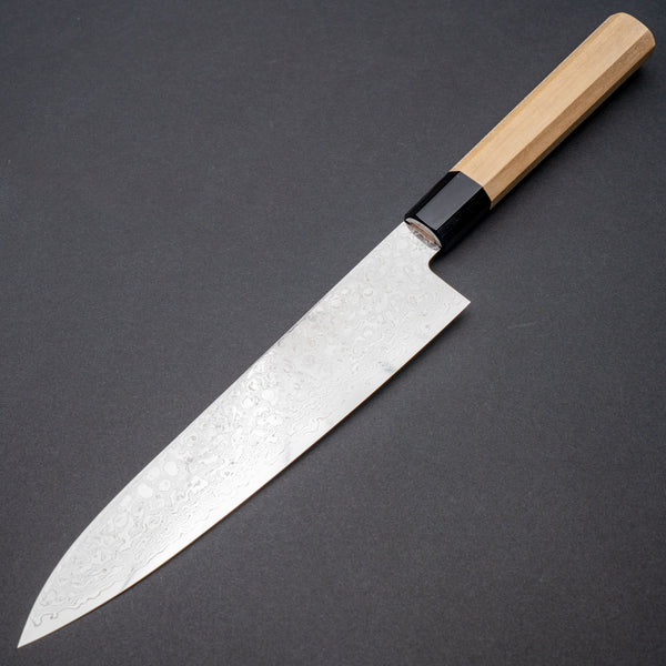 Hitohira HG Damascus Gyuto 210mm Ho Wood Handle