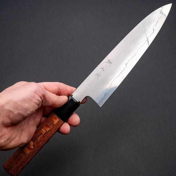 Tetsujin Silver #3 Kasumi Gyuto 210mm Lacewood Handle Product vendor