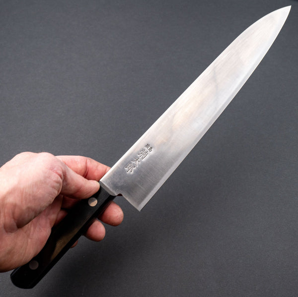 Sukehisa Made Kikutaro Hagane Thick Gyuto 240mm (No Bolster) (Old Stock) Product vendor