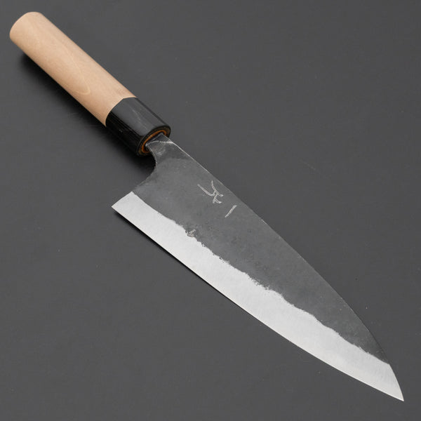 Hitohira Onihiro White #1 Gyuto 180mm Ho Wood Handle (D-Shape)
