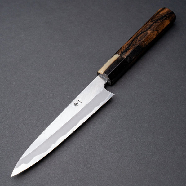 Hitohira Tanaka Kyuzo Blue #1 Migaki Petty 150mm Ziricote Handle Product vendor