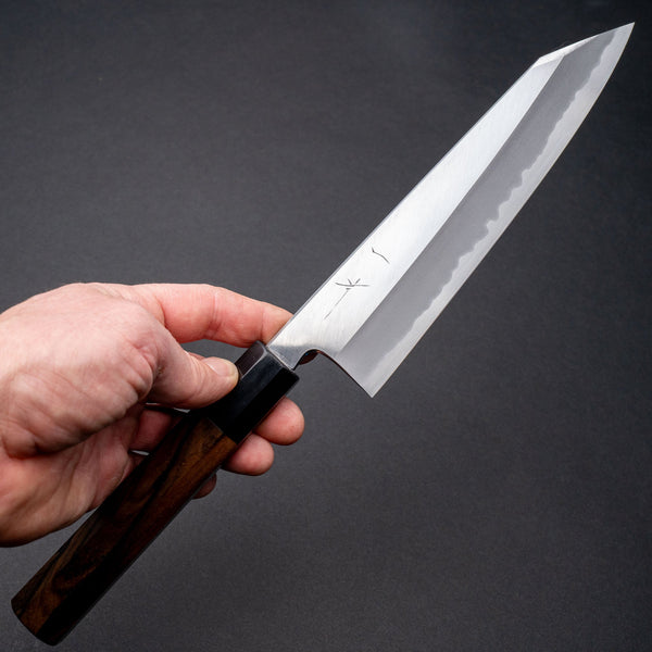 Hitohira Tanaka Kyuzo Blue #1 Migaki Kiritsuke Gyuto 195mm Ziricote Handle Product vendor