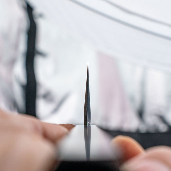 Hitohira Tanaka Kyuzo Blue #1 Migaki Kiritsuke Gyuto 195mm Ziricote Handle Product vendor