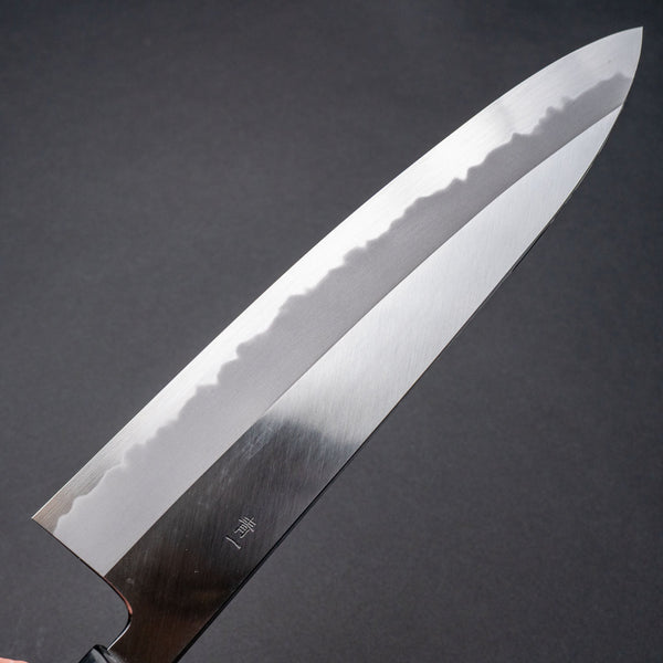 Hitohira Tanaka Kyuzo Blue #1 Migaki Gyuto 240mm Ziricote Handle (Extra Height) Product vendor