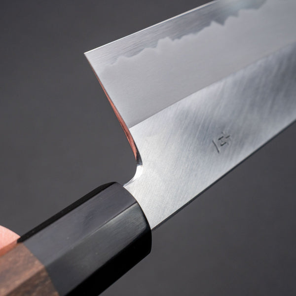Hitohira Tanaka Kyuzo Blue #1 Migaki Gyuto 240mm Ziricote Handle (Extra Height) Product vendor