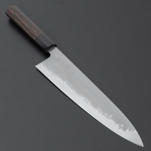 Hitohira Tanaka Izo Blue #1 Stainless Clad Gyuto 240mm Ziricote Handle Product vendor