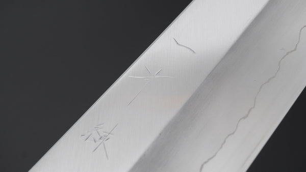 Hitohira Kikuchiyo Ren Silver #3 Nakiri 180mm Ho Wood Handle Product vendor