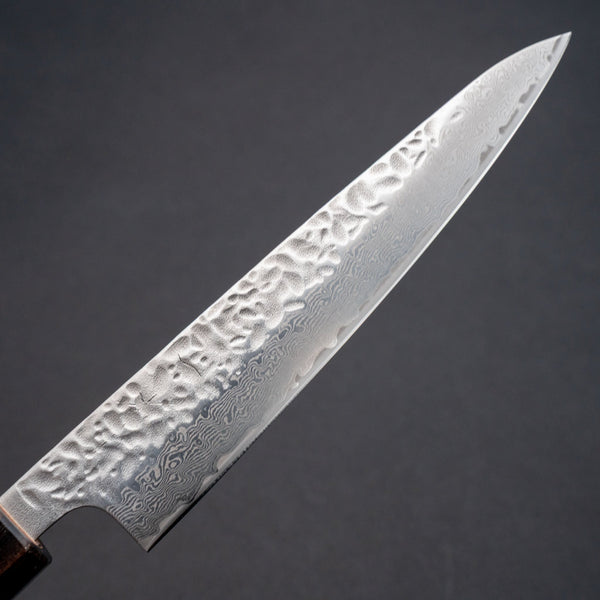 Hitohira Futana Stainless Tsuchime Damascus Petty 135mm Cherry Wood Handle Product vendor