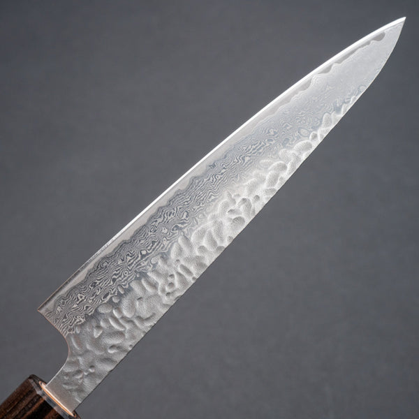 Hitohira Futana Stainless Tsuchime Damascus Petty 135mm Cherry Wood Handle Product vendor