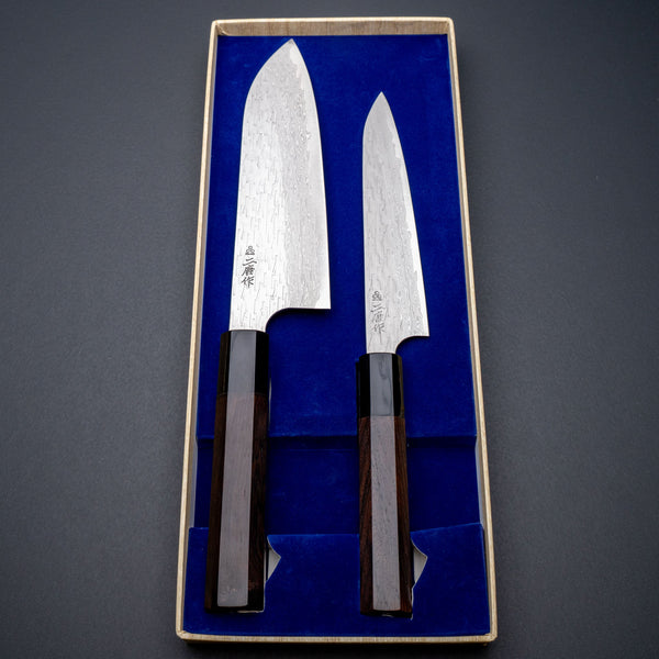 Nigara VG XEOS Knife Set (Petty 150mm & Santoku 180mm) Product vendor