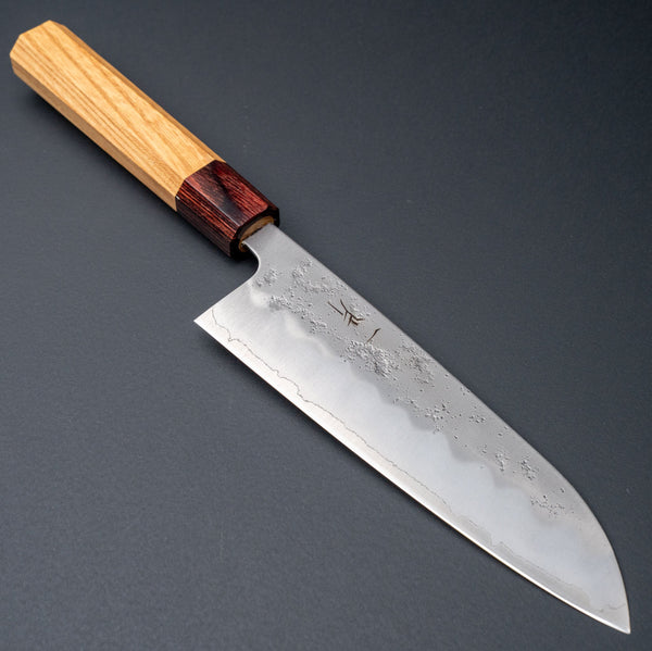 Hitohira Futana S3 Nashiji Santoku 170mm Keyaki Zelkova Handle Product vendor