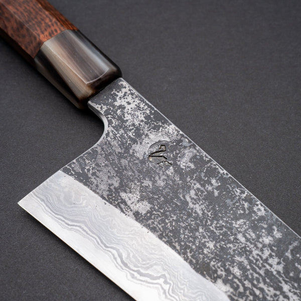 Cygnus Atratus Dama White 1 240mm K - tip Gyuto Riisgaard Snakewood Handle - Tetogi