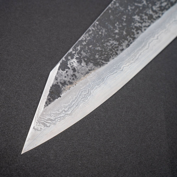 Cygnus Atratus Dama White 1 240mm K - tip Gyuto Riisgaard Snakewood Handle - Tetogi