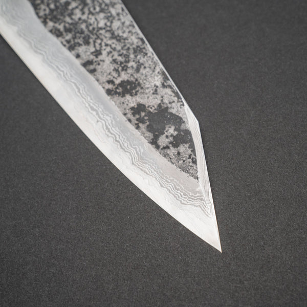 Cygnus Atratus Dama White 1 240mm K - tip Gyuto Riisgaard Snakewood Handle - Tetogi