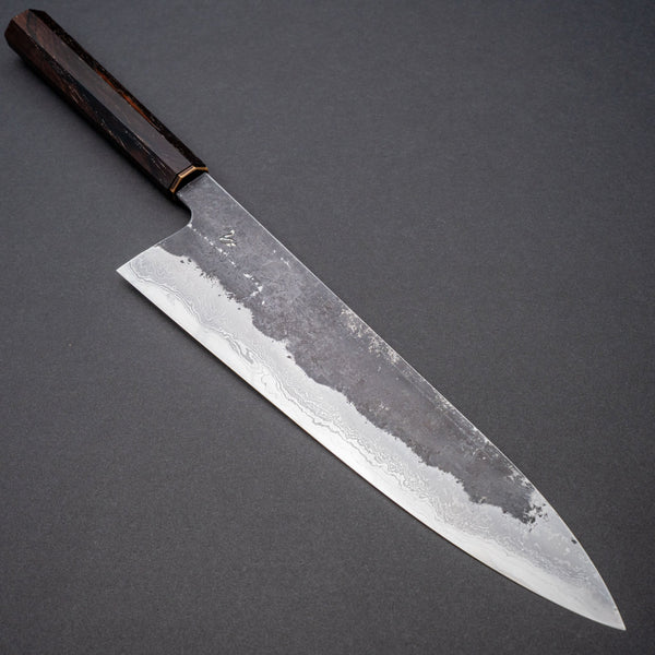Cygnus Atratus Dama White 1 270mm Gyuto Vintage Rosewood Handle - Tetogi