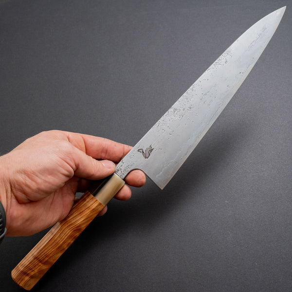 Cygnus Buccinator 26c3 230mm Gyuto Riisgaard Ceder Handle - Tetogi