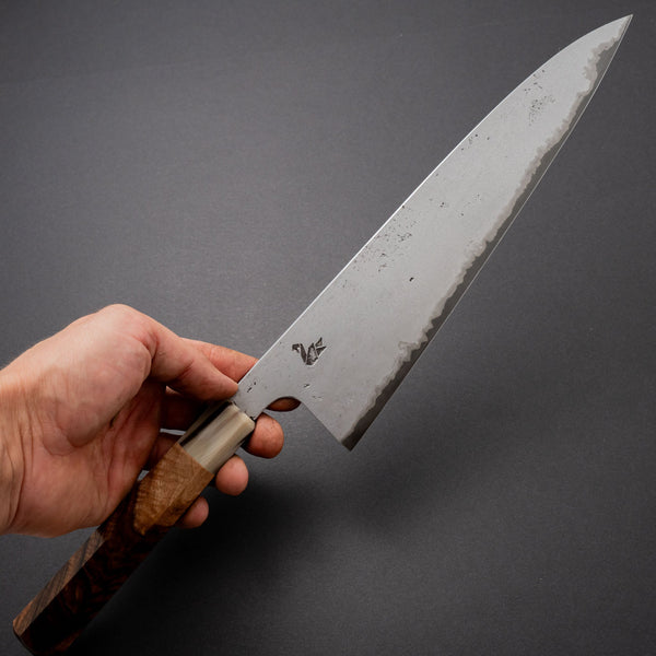 Cygnus Buccinator 26c3 270mm Gyuto Riisgaard Walnut Handle - Tetogi