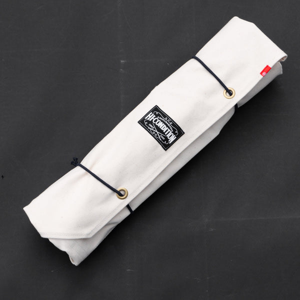 HI - CONDITION Hanpu Canvas 6 Pockets Knife Roll Kinari - Tetogi