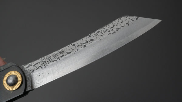 Higonokami Custom Folding Knife Large Brass Handle (#11B M) - Tetogi