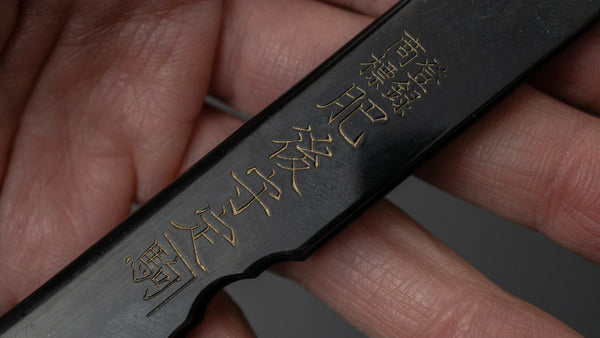 Higonokami Custom Folding Knife Large Brass Handle (#11B M) - Tetogi