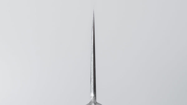 Hitohira AH Stainless Nakiri 165mm Pakka Handle - Tetogi