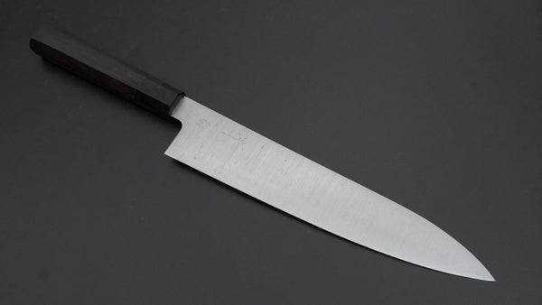 Hitohira Ashi White #2 Gyuto 270mm Ebony Handle - Tetogi