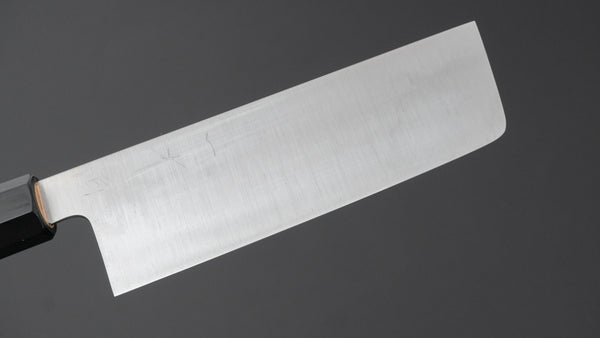 Hitohira Ashi White 2 Nakiri Ho Wood Handle - Tetogi