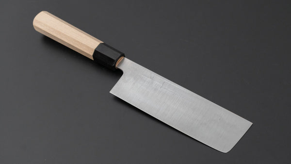 Hitohira Ashi White 2 Nakiri Ho Wood Handle - Tetogi