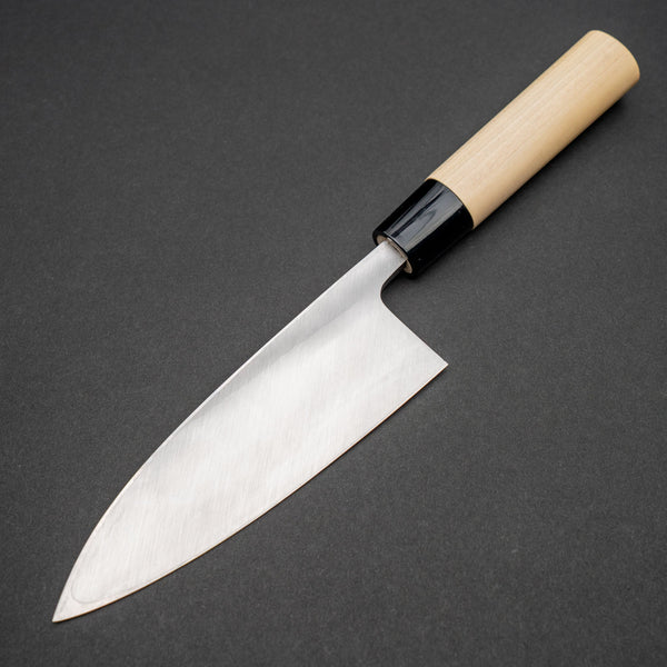 Hitohira Carbon Deba 150mm Ho Wood Handle - Tetogi