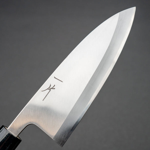 Hitohira Carbon Deba 150mm Ho Wood Handle - Tetogi
