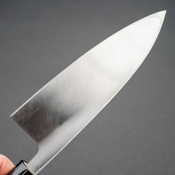 Hitohira Carbon Deba 150mm Ho Wood Handle - Tetogi