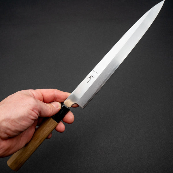 Hitohira Carbon Yanagiba 240mm Ho Wood Handle - Tetogi