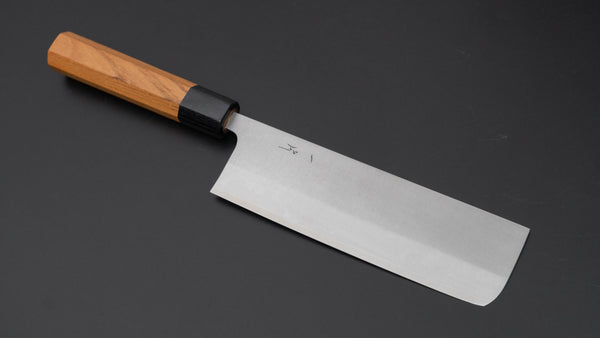 Hitohira Echizen SG2 Nakiri 165mm Keyaki Zelkova Handle - Tetogi