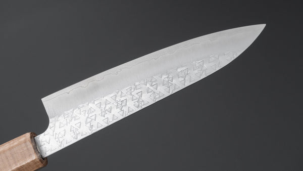 Hitohira Echizen SG2 Tsuchime Petty 140mm Tagayasan Handle - Tetogi