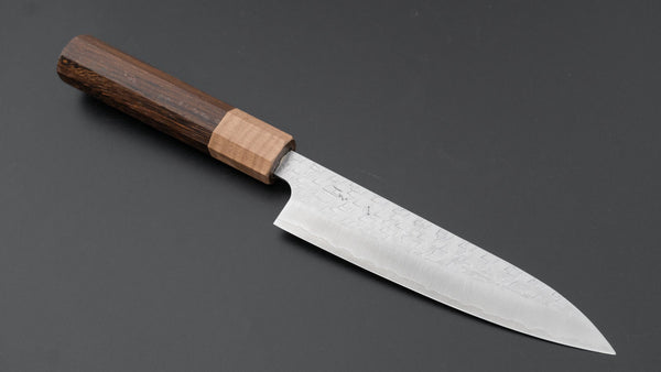 Hitohira Echizen SG2 Tsuchime Petty 140mm Tagayasan Handle - Tetogi