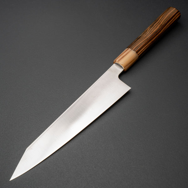 Hitohira FJ VG - 10 Kiritsuke Gyuto 210mm Blackwood Handle - Tetogi
