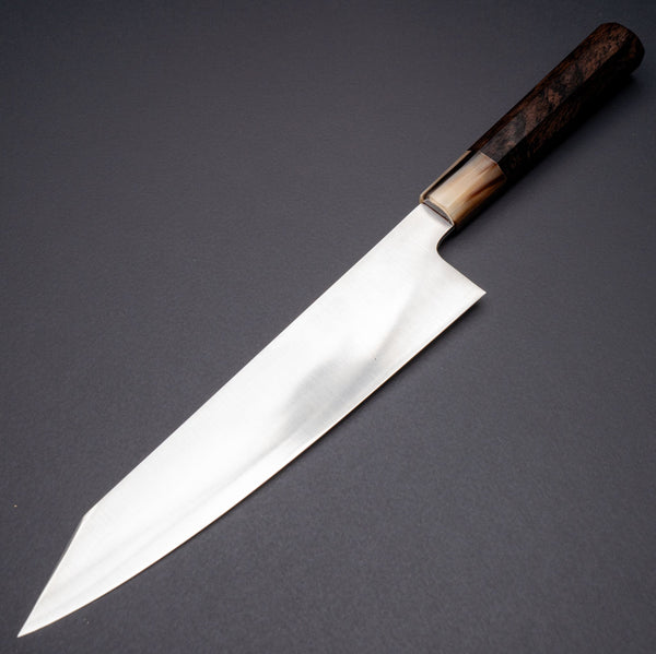 Hitohira FJ VG - 10 Kiritsuke Gyuto 240mm Ebony Handle - Tetogi