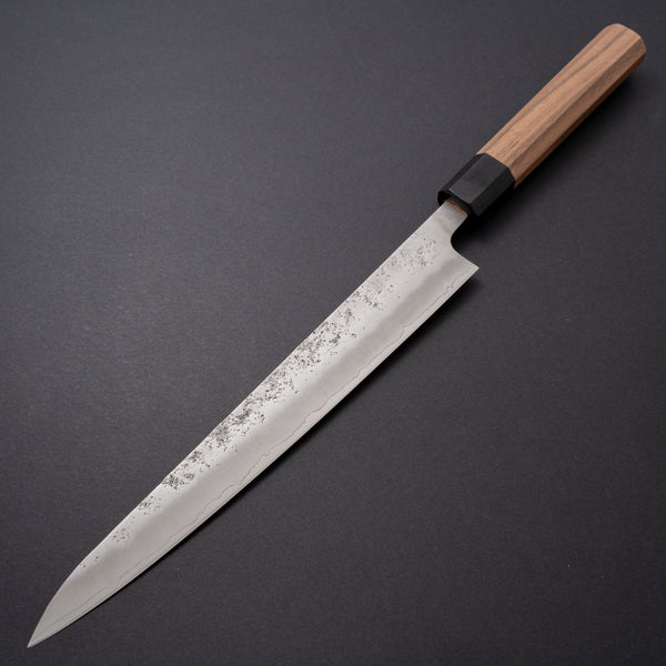 Hitohira Futana S3 Nashiji Sujihiki 240mm Walnut Handle - Tetogi