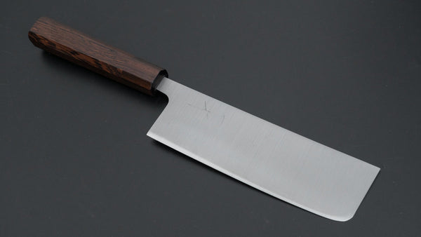 Hitohira Futana Stainless Migaki Nakiri 165mm Tagayasan Handle - Tetogi