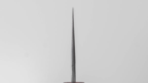 Hitohira Futana Stainless Tsuchime Damascus Santoku 170mm Keyaki Zelkova Handle - Tetogi