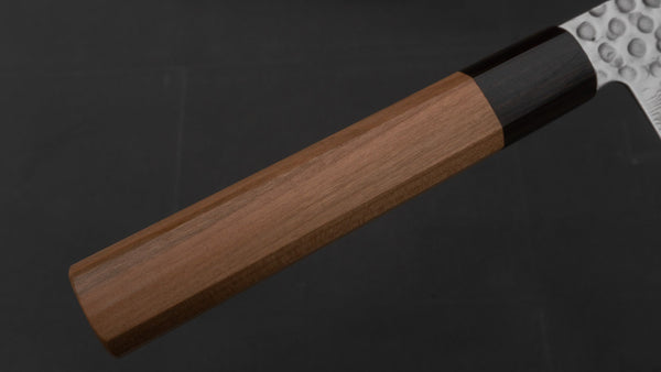 Hitohira HG Tsuchime Damascus Gyuto 210mm Cherry Wood Handle - Tetogi