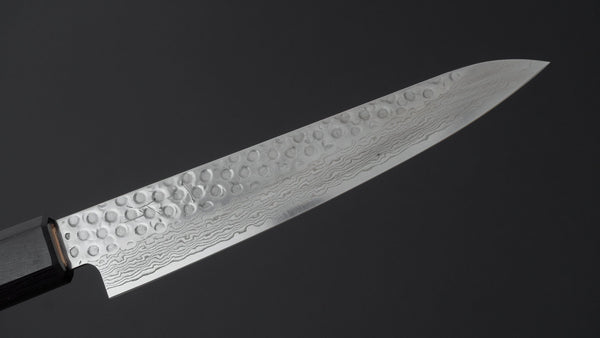 Hitohira HG Tsuchime Damascus Petty 150mm Walnut Handle - Tetogi